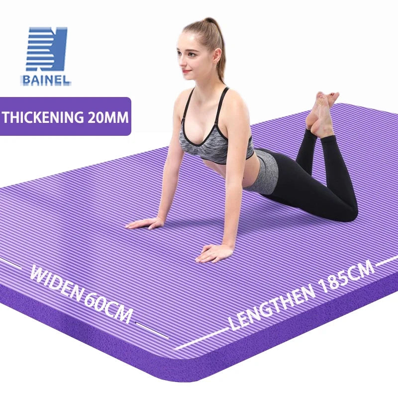 Yoga Mat Thickness of 20mm Anti Slip