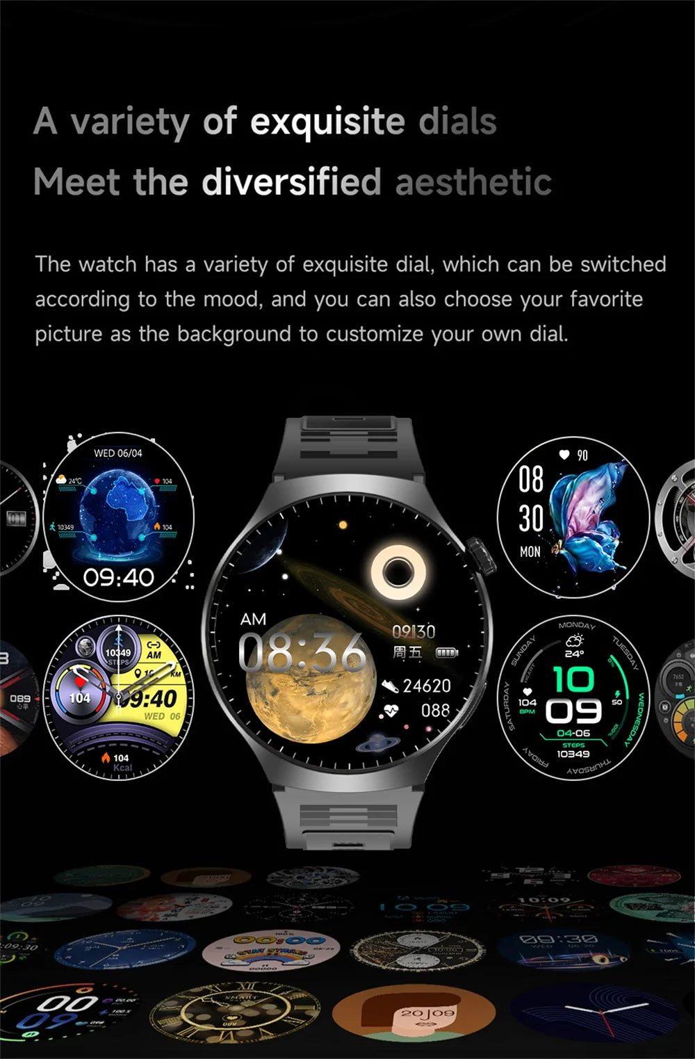 Men's Smart Watch HD Display
