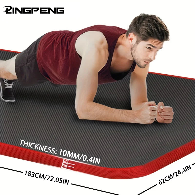 10MM Extra Thick 183cmX62cm Yoga Mats