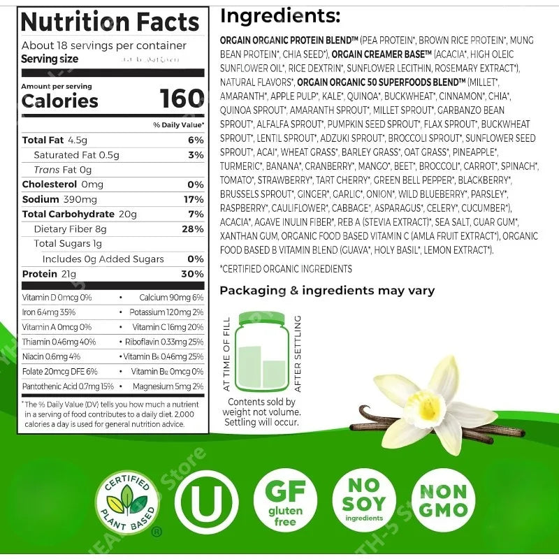 Organic Vegan Protein