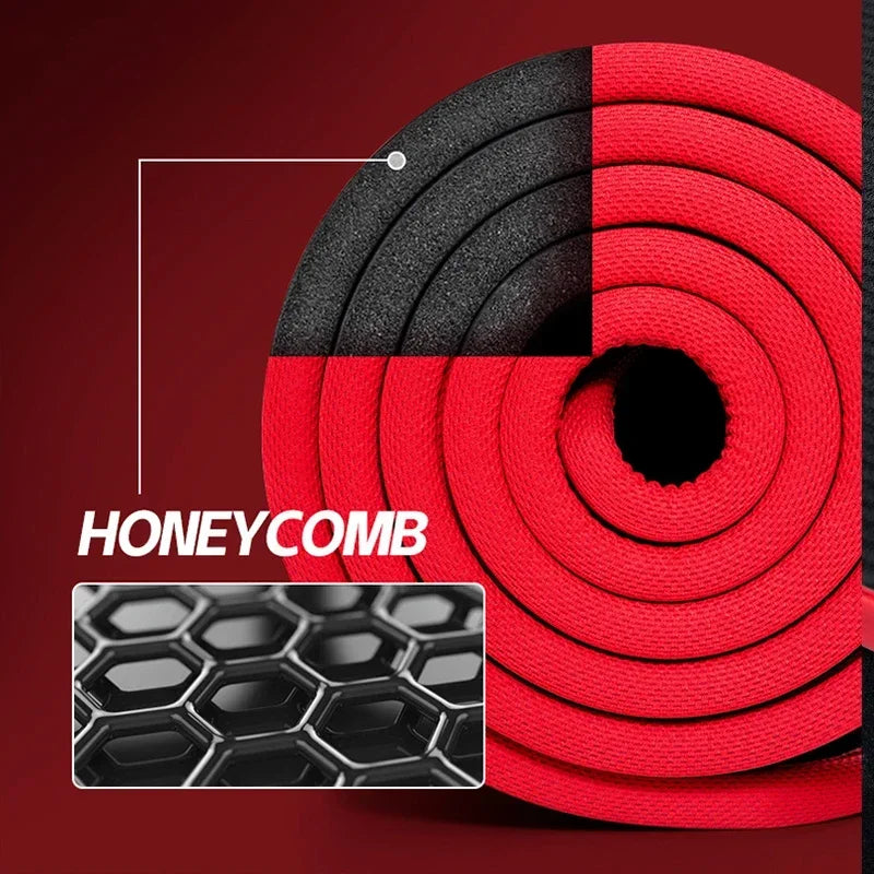 10MM Extra Thick 183cmX61cm Yoga Mats Non-slip