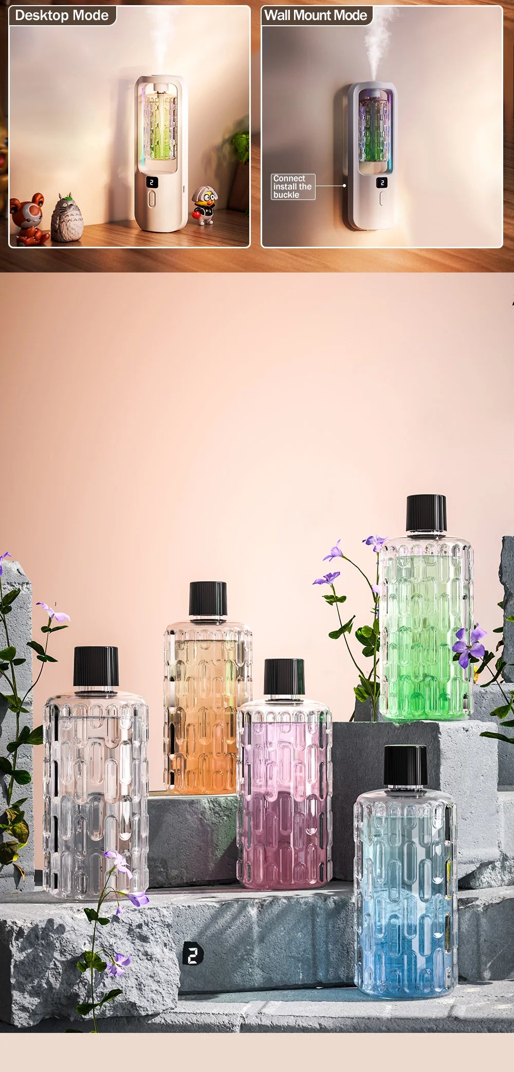 Automatic aromatherapy diffuser f