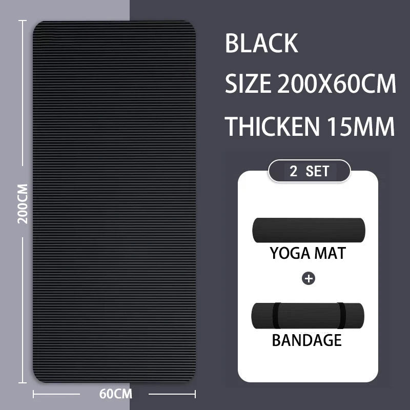 Yoga Mat Thickness of 20mm Anti Slip