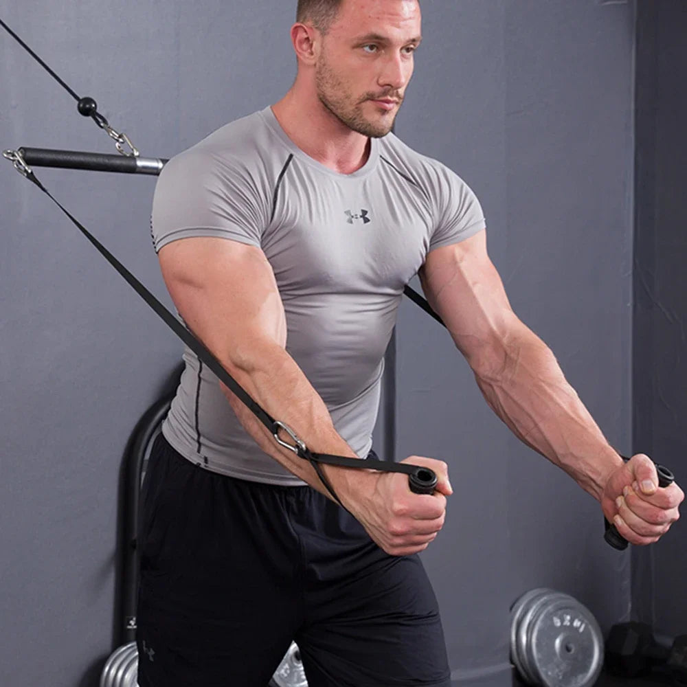Straight Rod with Fitness Equipment Accessories