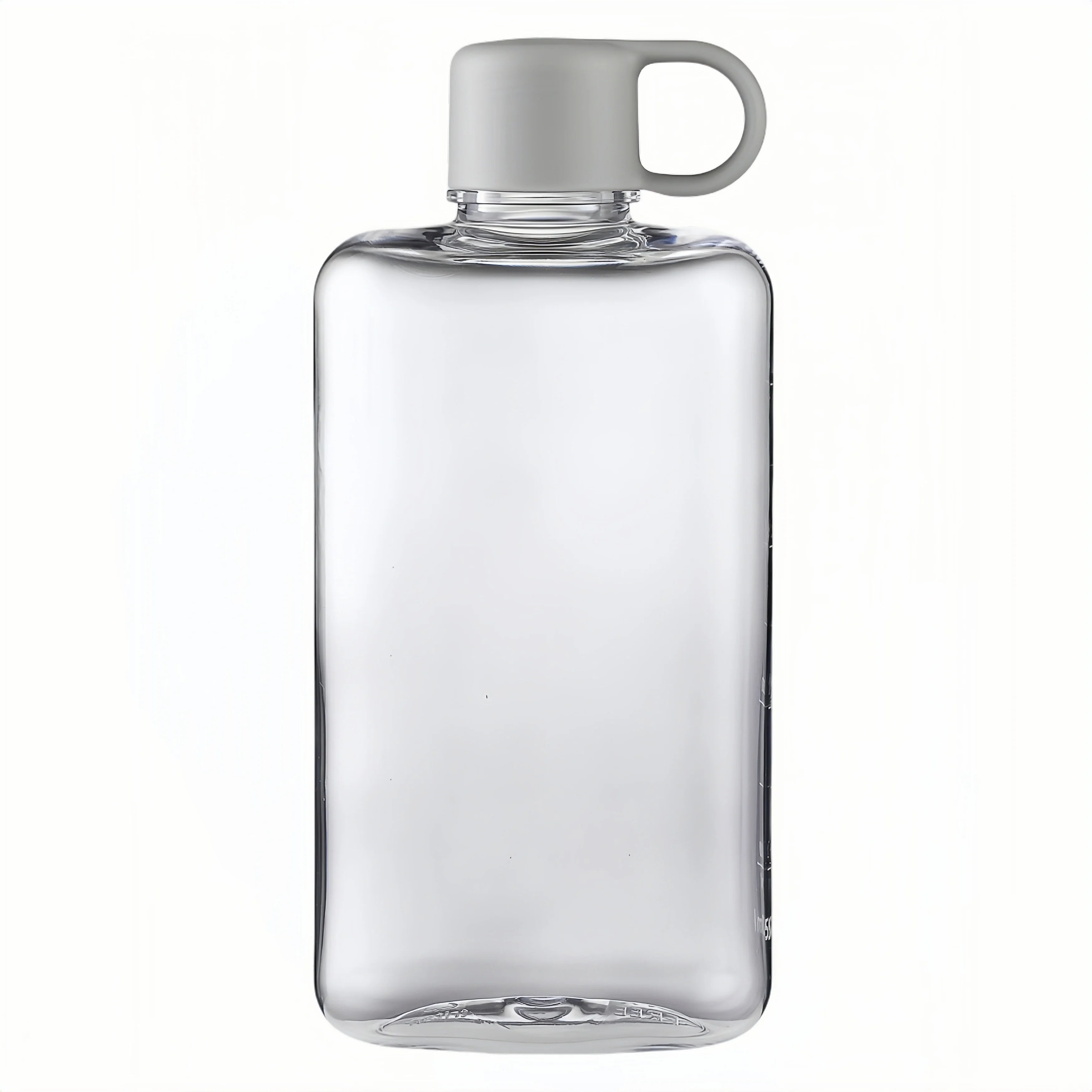 Water Botlte Flat Bpa Free Sport Clear Plastic