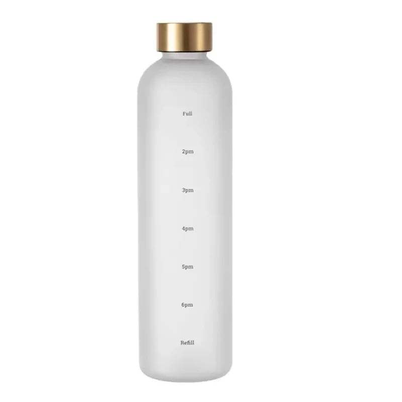 Water Bottle With Time Marker
