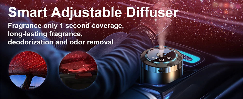Smart Car Air Aromatherapy Diffuser Fragrance
