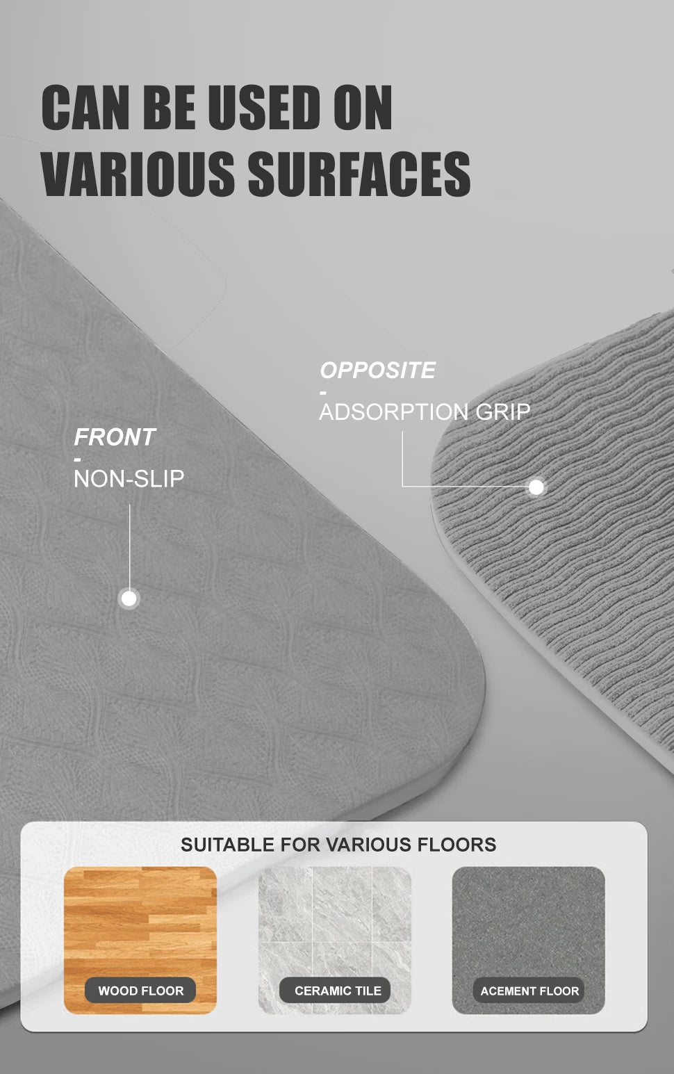 190CM Non Slip Yoga Mat