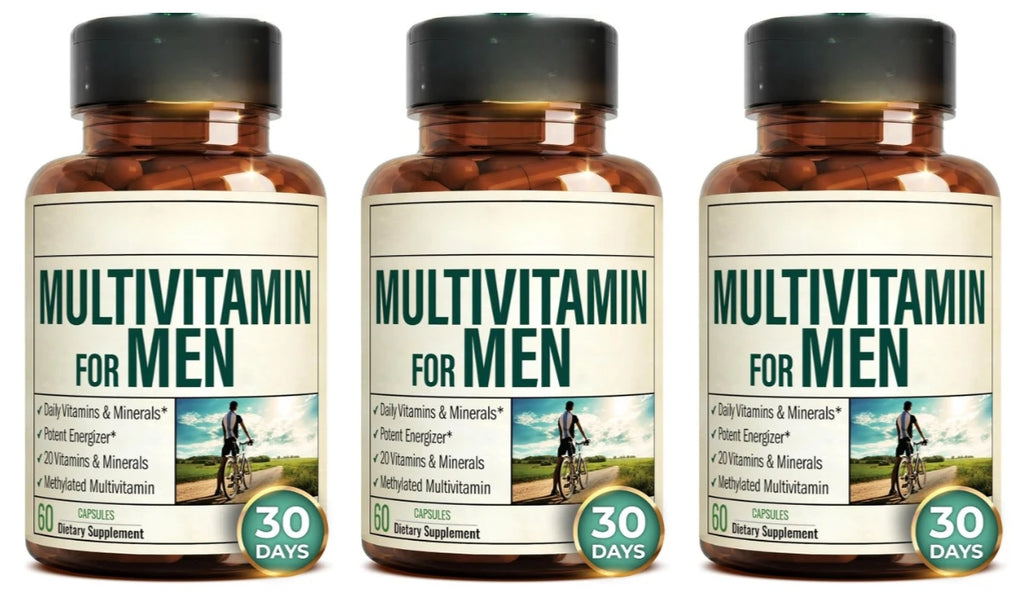 Men Multivitamin Capsules 20 Vitamins & Minerals