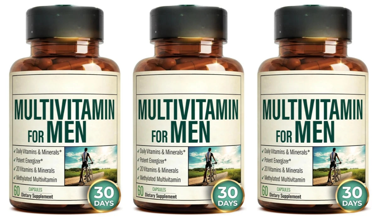 Men Multivitamin Capsules 20 Vitamins & Minerals