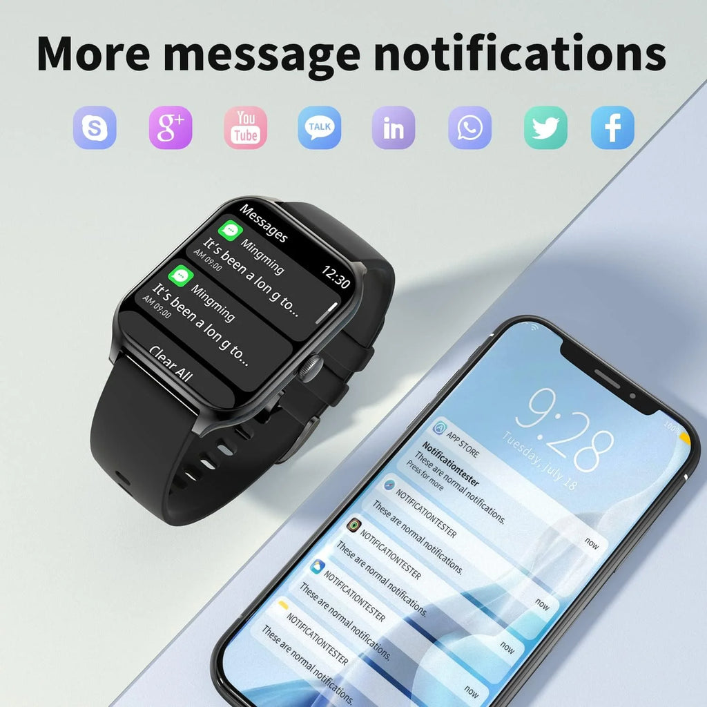 Smart Watch  for Women Men HD display