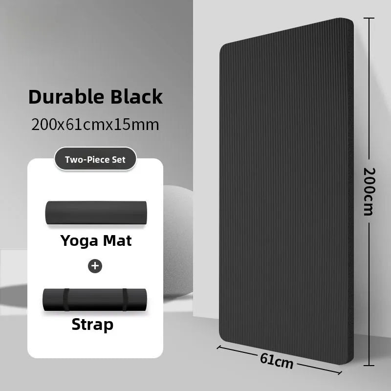 Men's Thickened 20mm Yoga Mat Non-Slip
