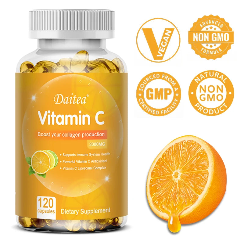 Vitamin C Capsules - 2000mg,