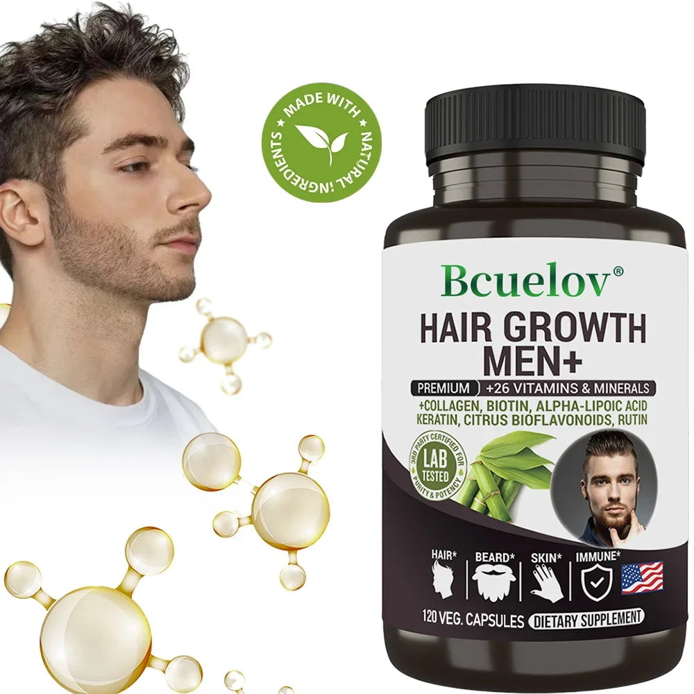 Men's Multivitamin Supplement - with Vitamins A, C, D, E & B12, Zinc, Calcium, Magnesium