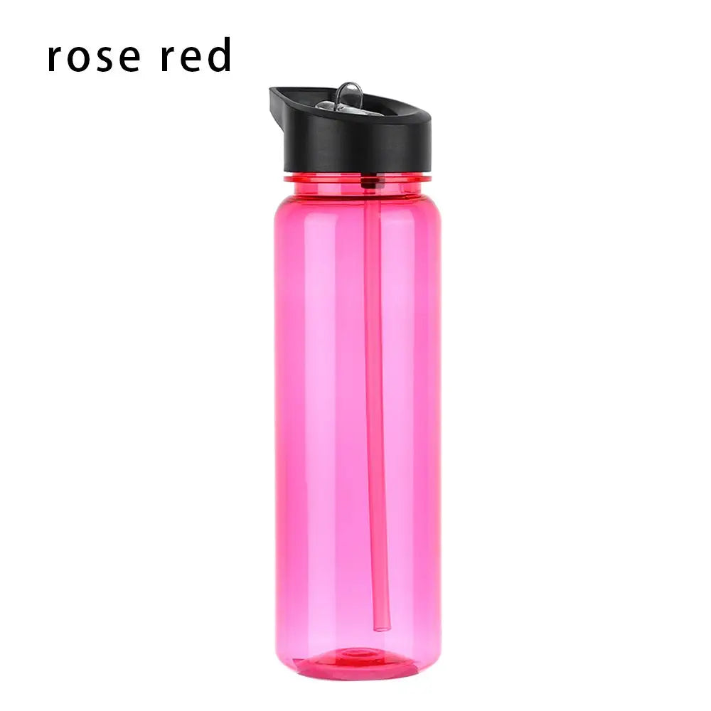 Water Bottle with Straw