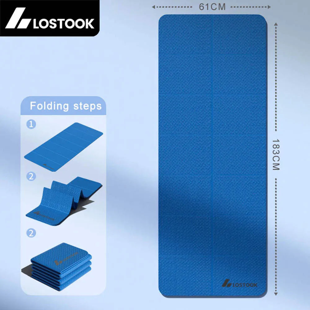 4mm Thick TPE Foldable Yoga Mat