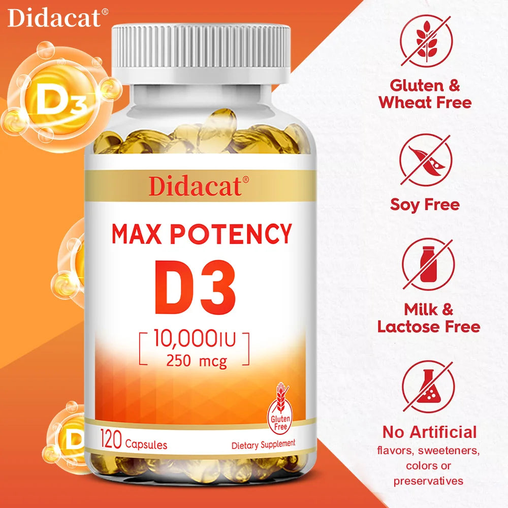 Vitamin D3 10,000 IU (250 mcg)