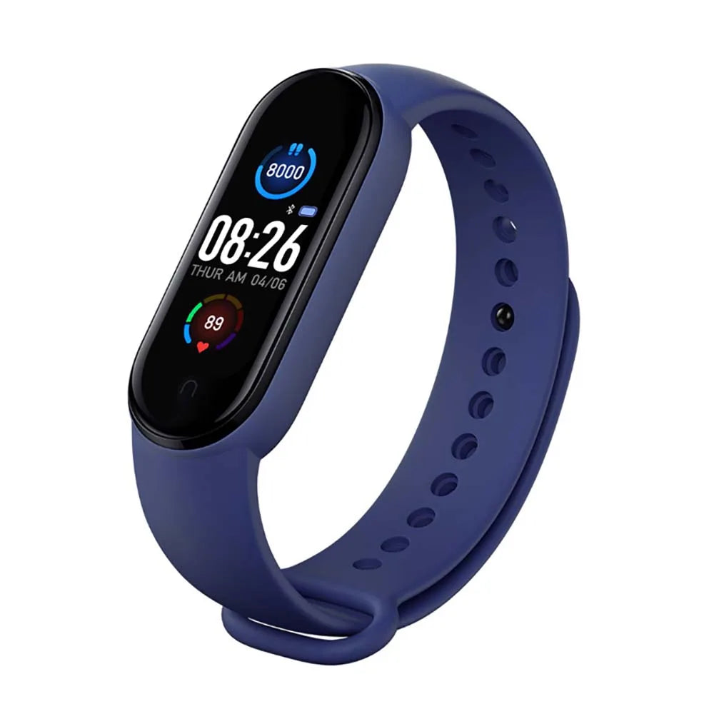 Mens Woman M5 Fitness Sport Wrist Pedometer