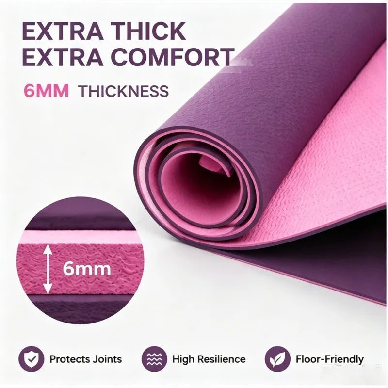 Yoga Mats Anti-slip Sport Fitness Mat