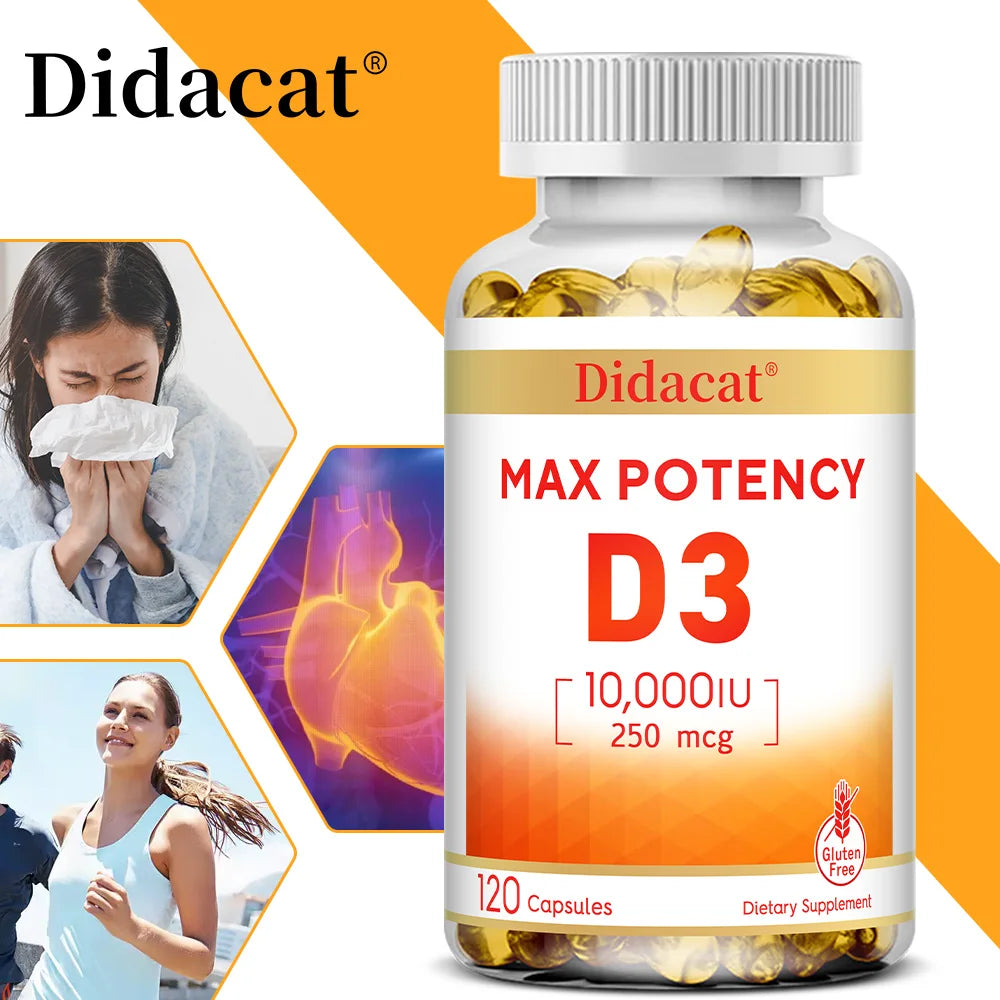 Vitamin D3 10,000 IU (250 mcg)