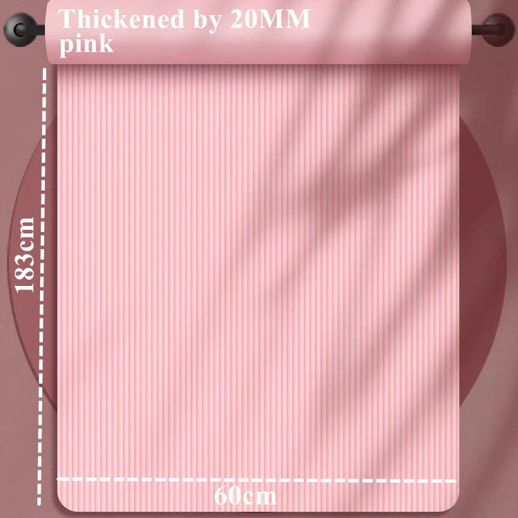 20MM 183×60cmThick Yoga Mats Anti-slip