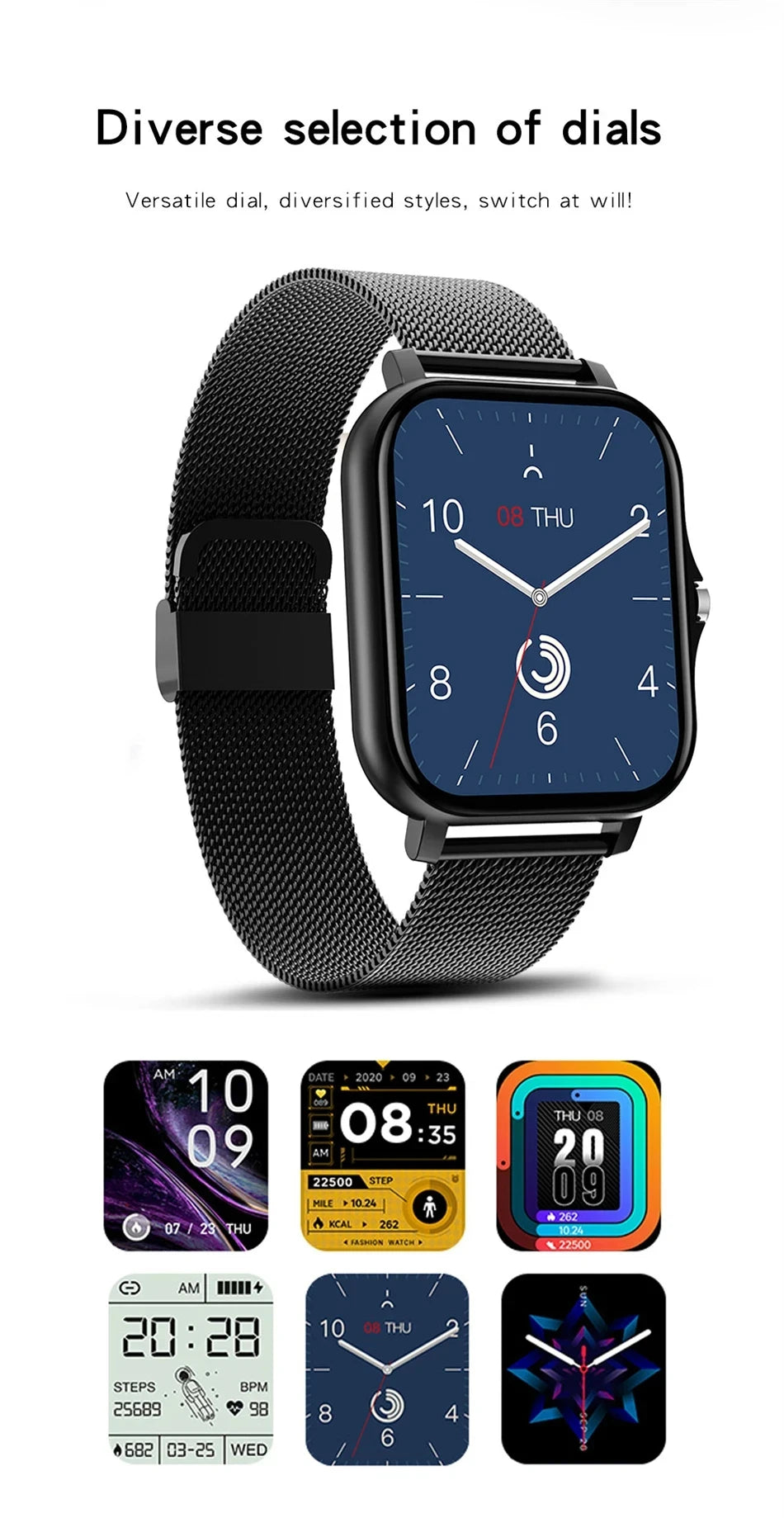 Smart Watch For Android IOS Watches