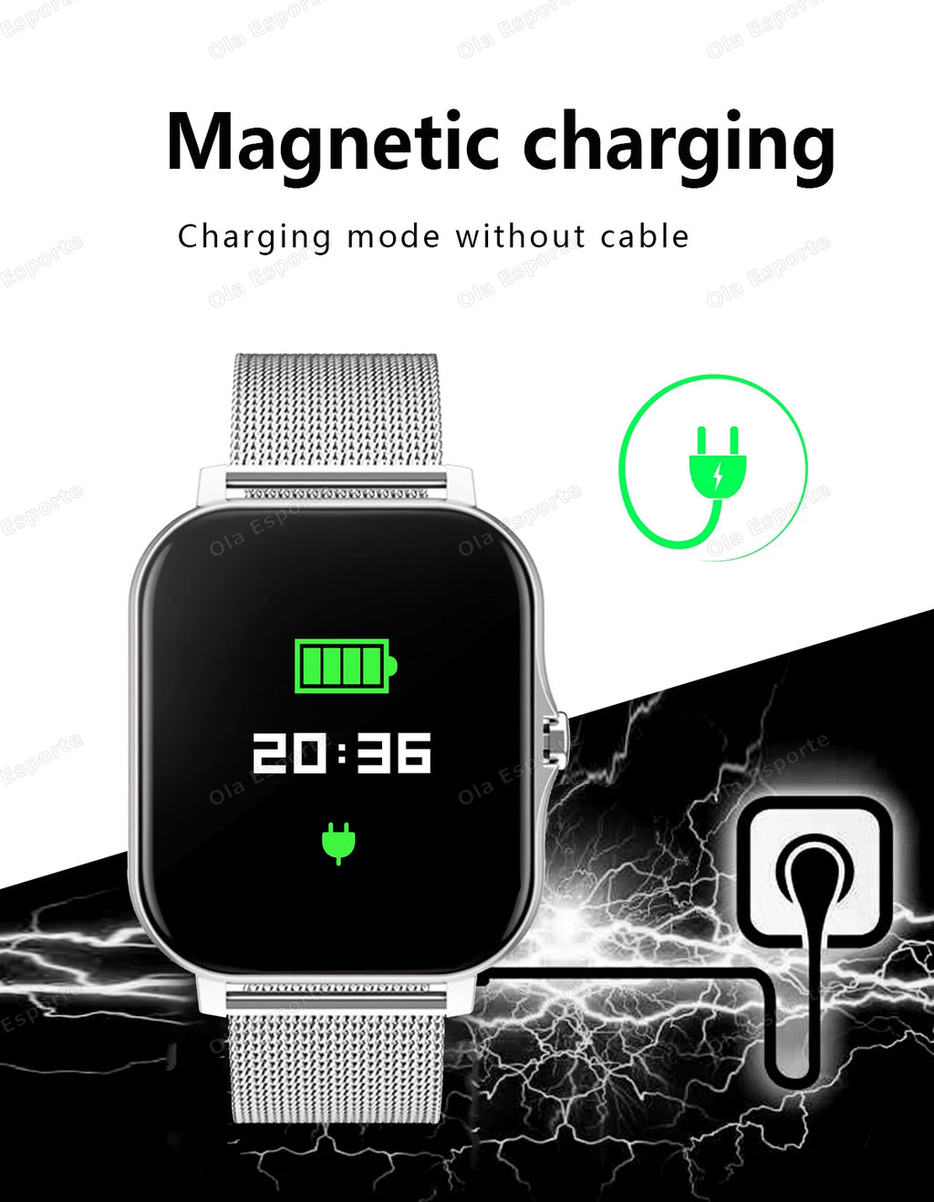 New Smart Watch 2.01 Display