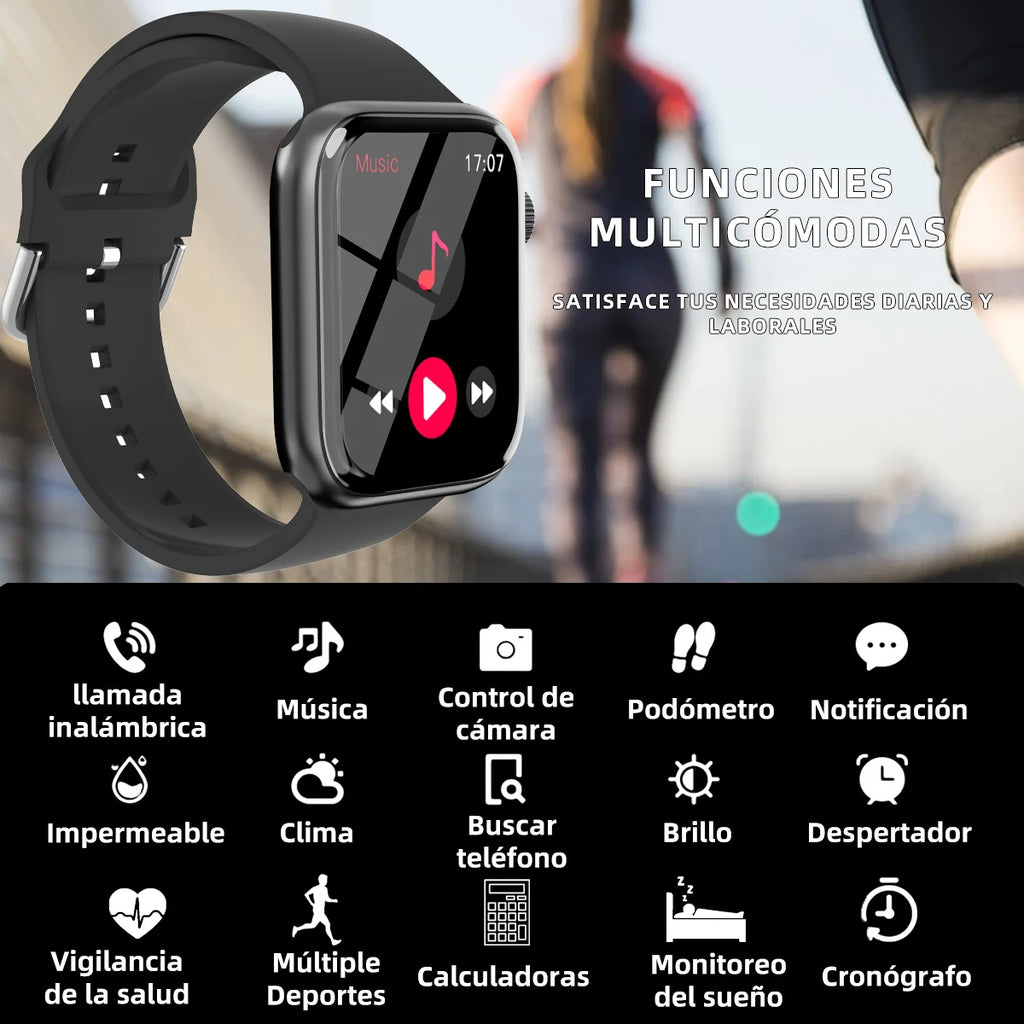 Smart Watch  Men & Women 1.83in Full Touch Screen Watch