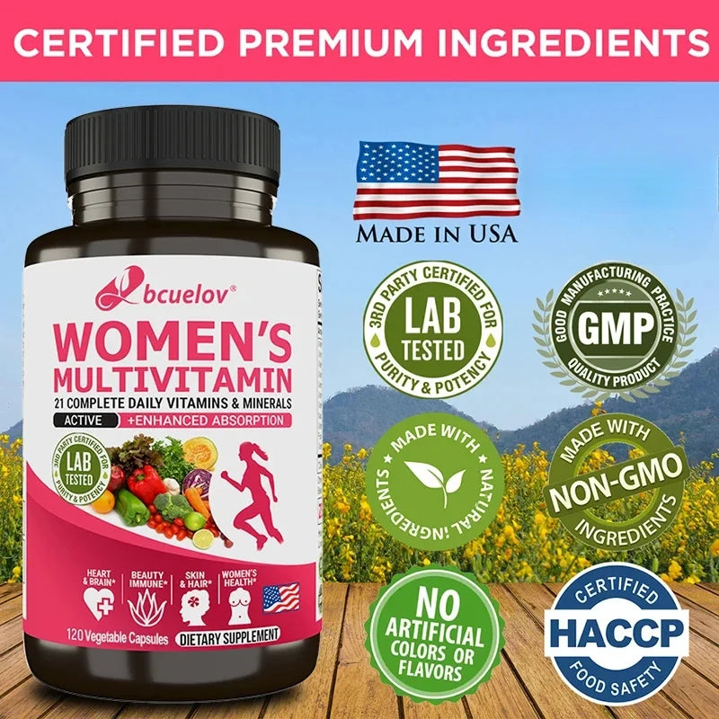 Women's Multivitamin   Magnesium Biotin Calcium Zinc