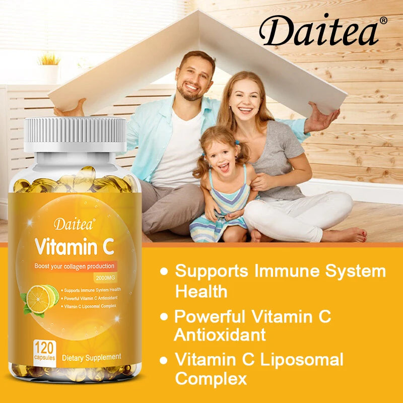 Vitamin C Capsules - 2000mg,