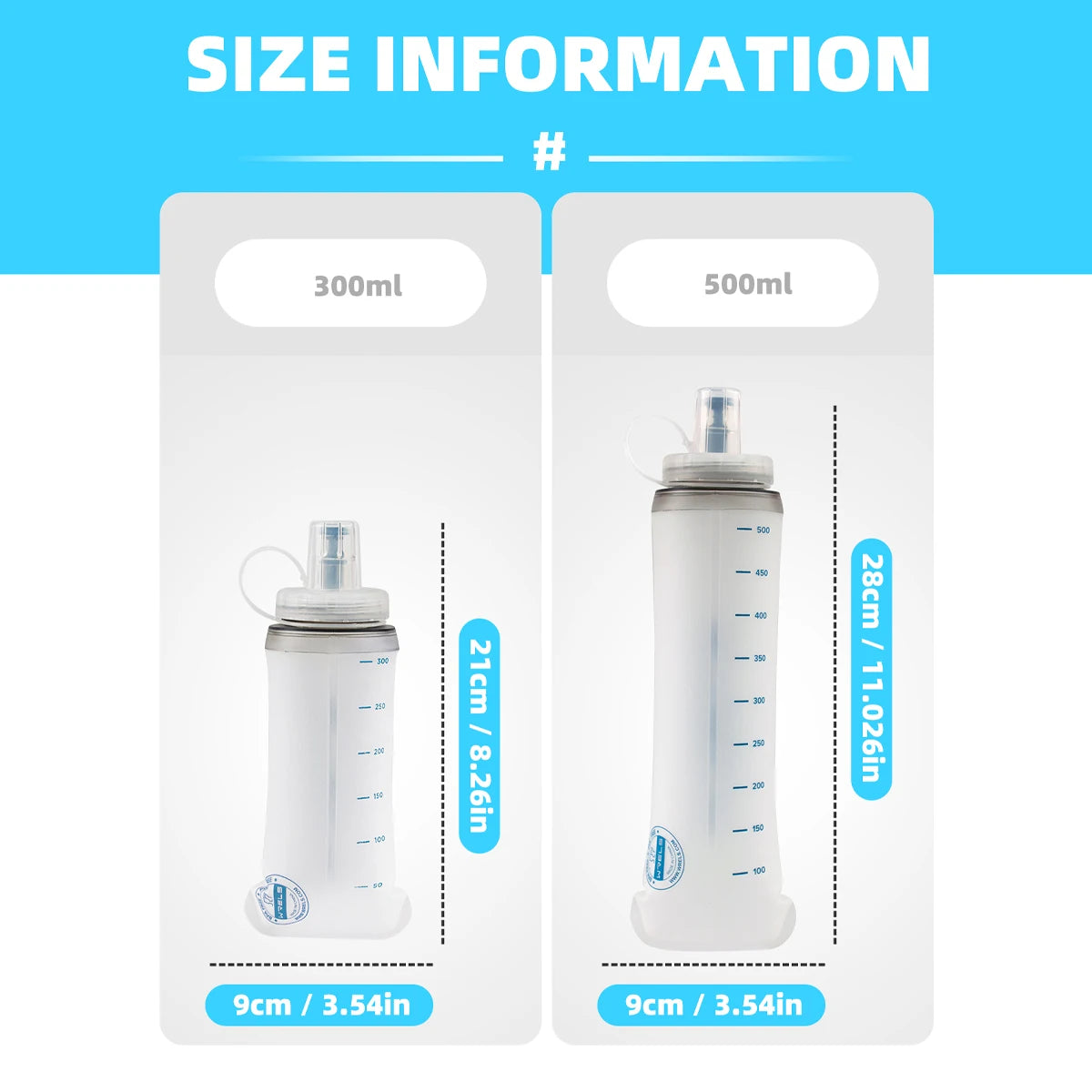 Sports Water Bottles BPA-Free