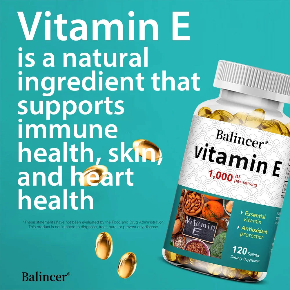 Vitamin E Supplement, 1000 IU Per Serving