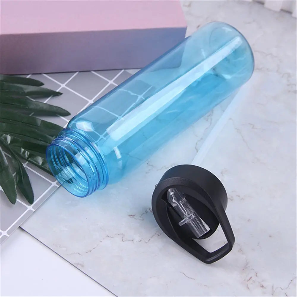 Water Bottle with Straw