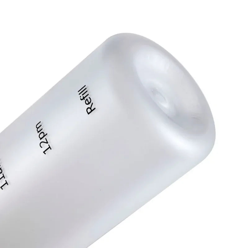 Water Bottle With Time Marker