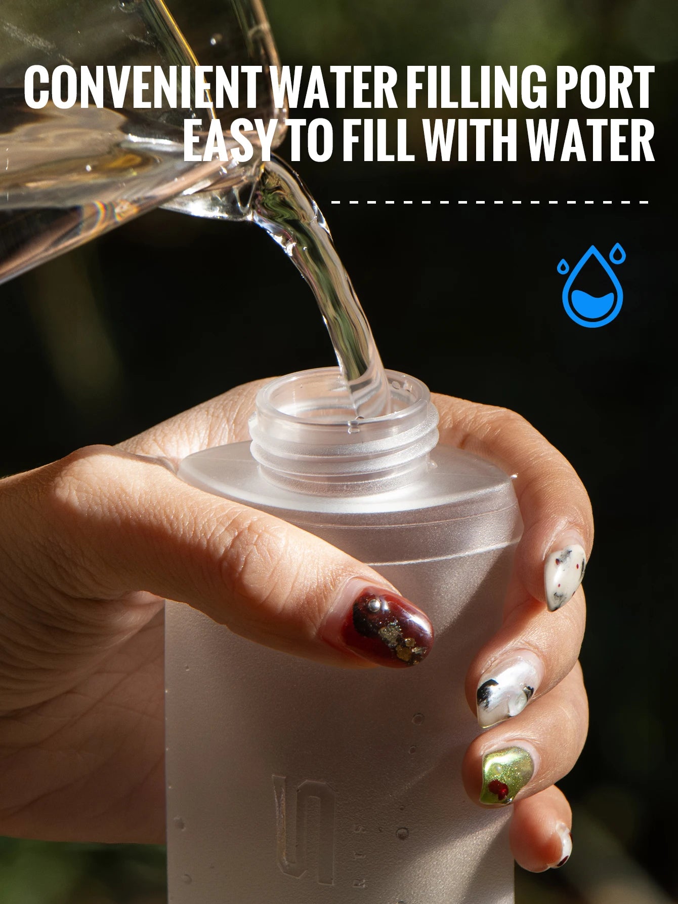 Folding Collapsible Water Bottle