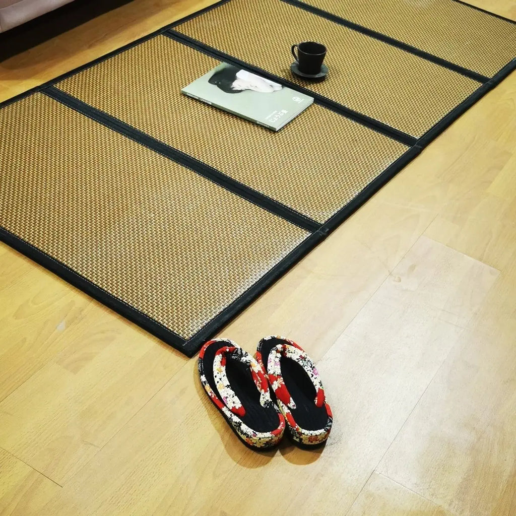 Foldable Tatami Mat for Yoga Meditation