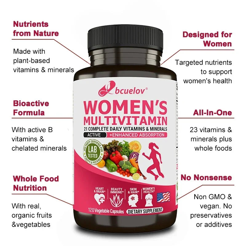 Women's Multivitamin   Magnesium Biotin Calcium Zinc