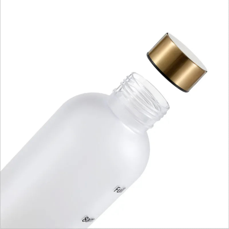 Water Bottle With Time Marker