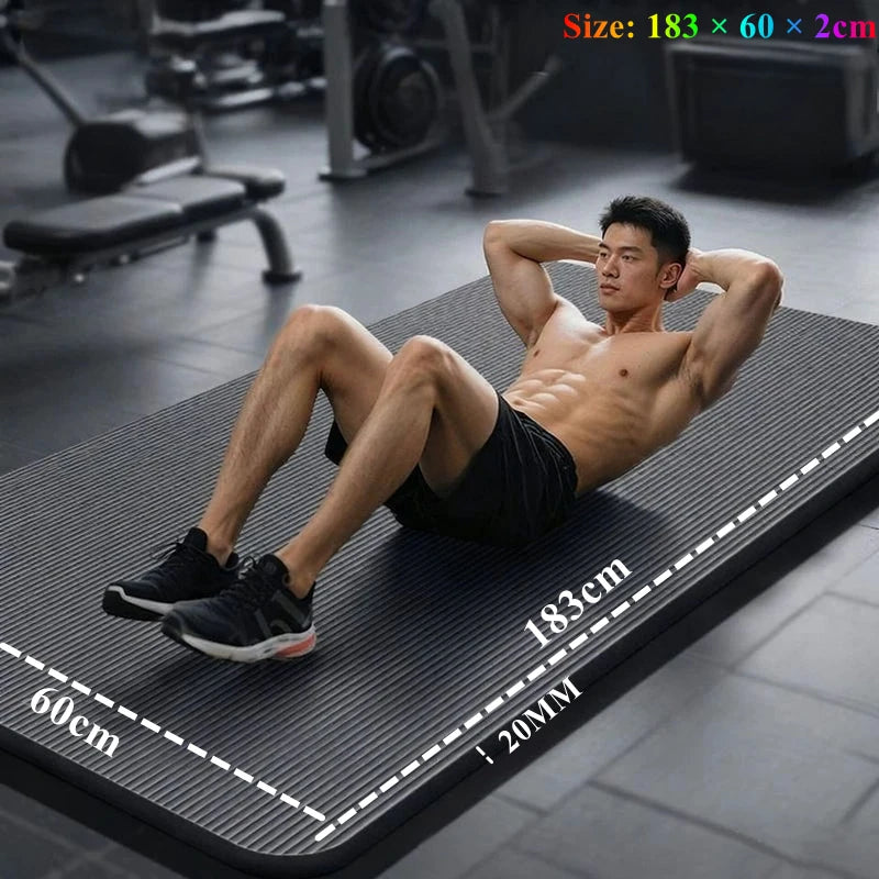 20MM 183×60cmThick Yoga Mats Anti-slip