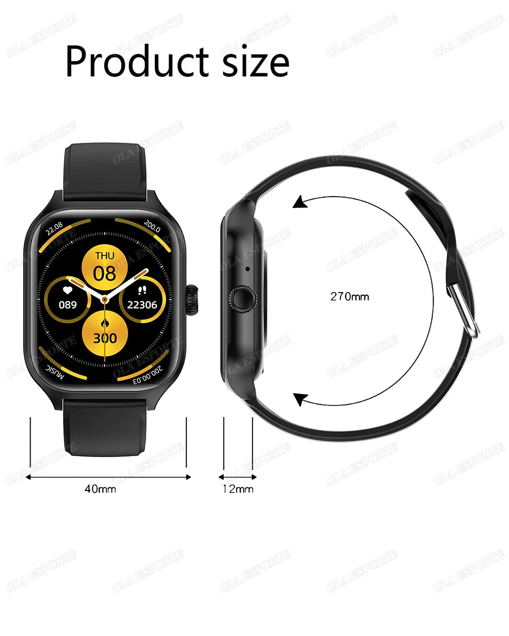 Smart Watch For Android IOS Watches 2.01inch