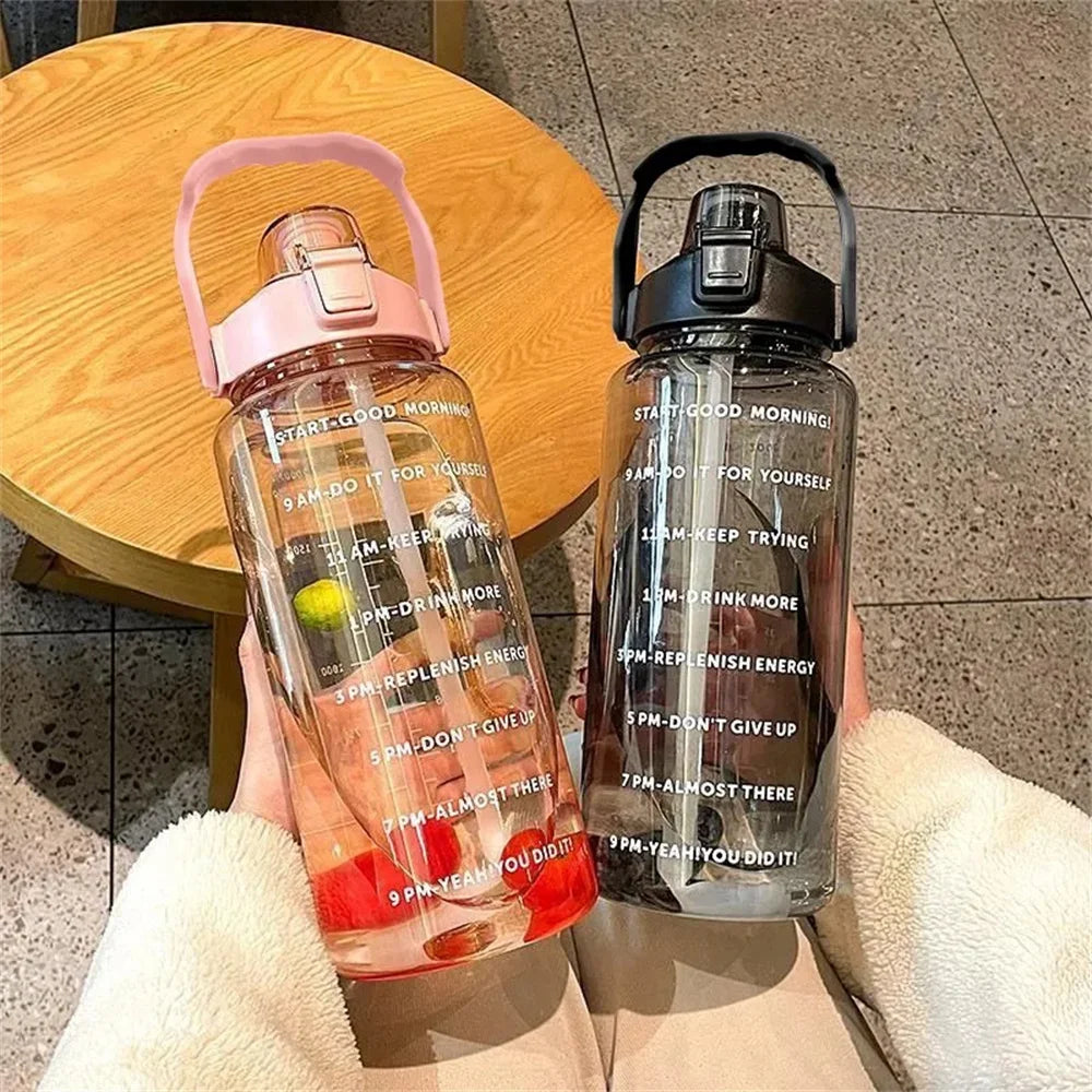 Water Bottle with Time Marker