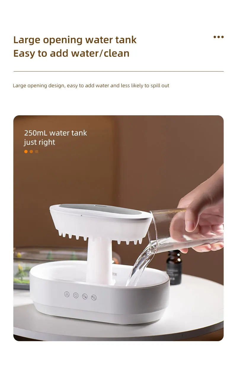 Aroma Humidifier Raindrop Air Humidifier