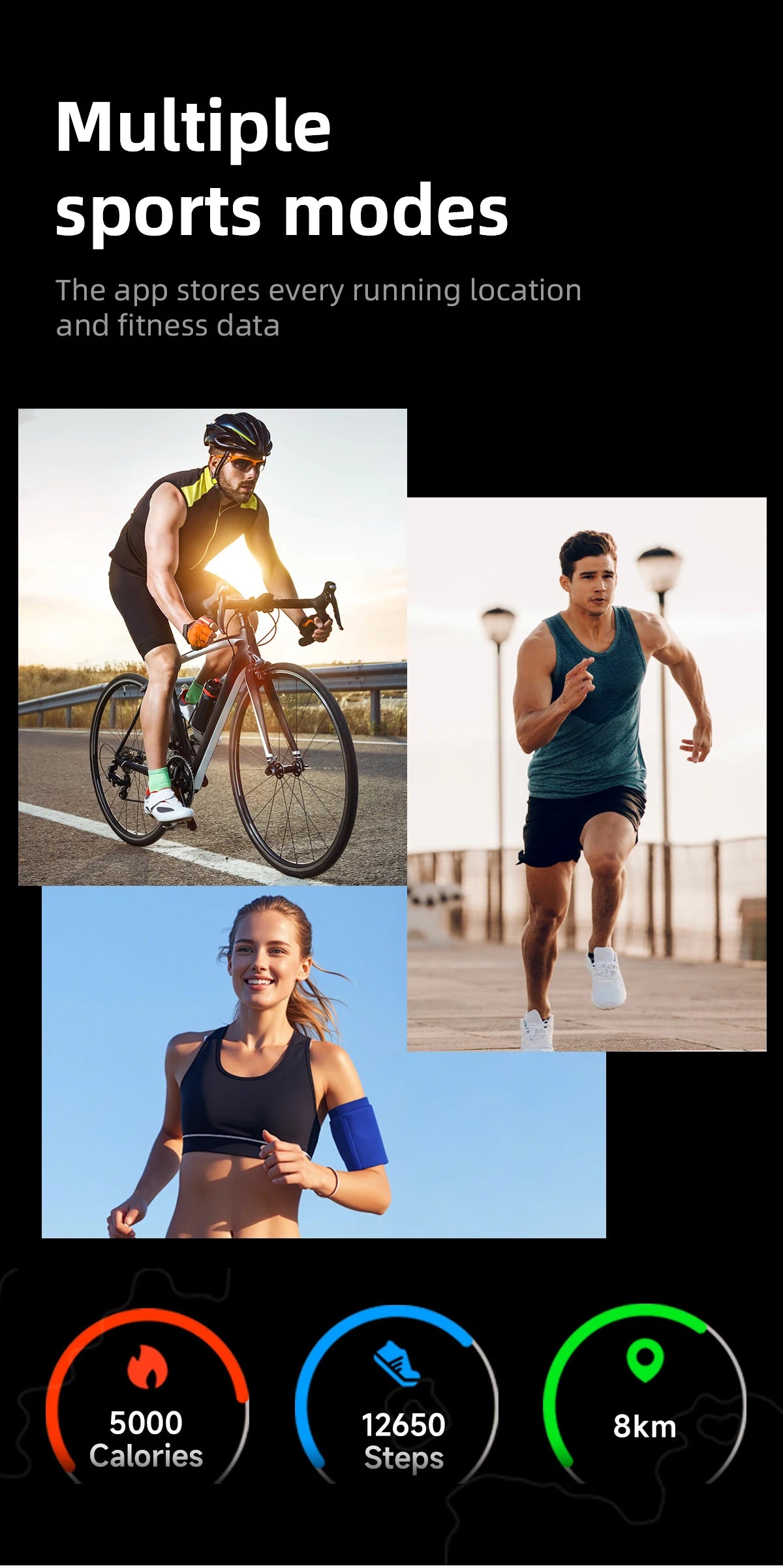 Fitness Tracker Smart Bracelet