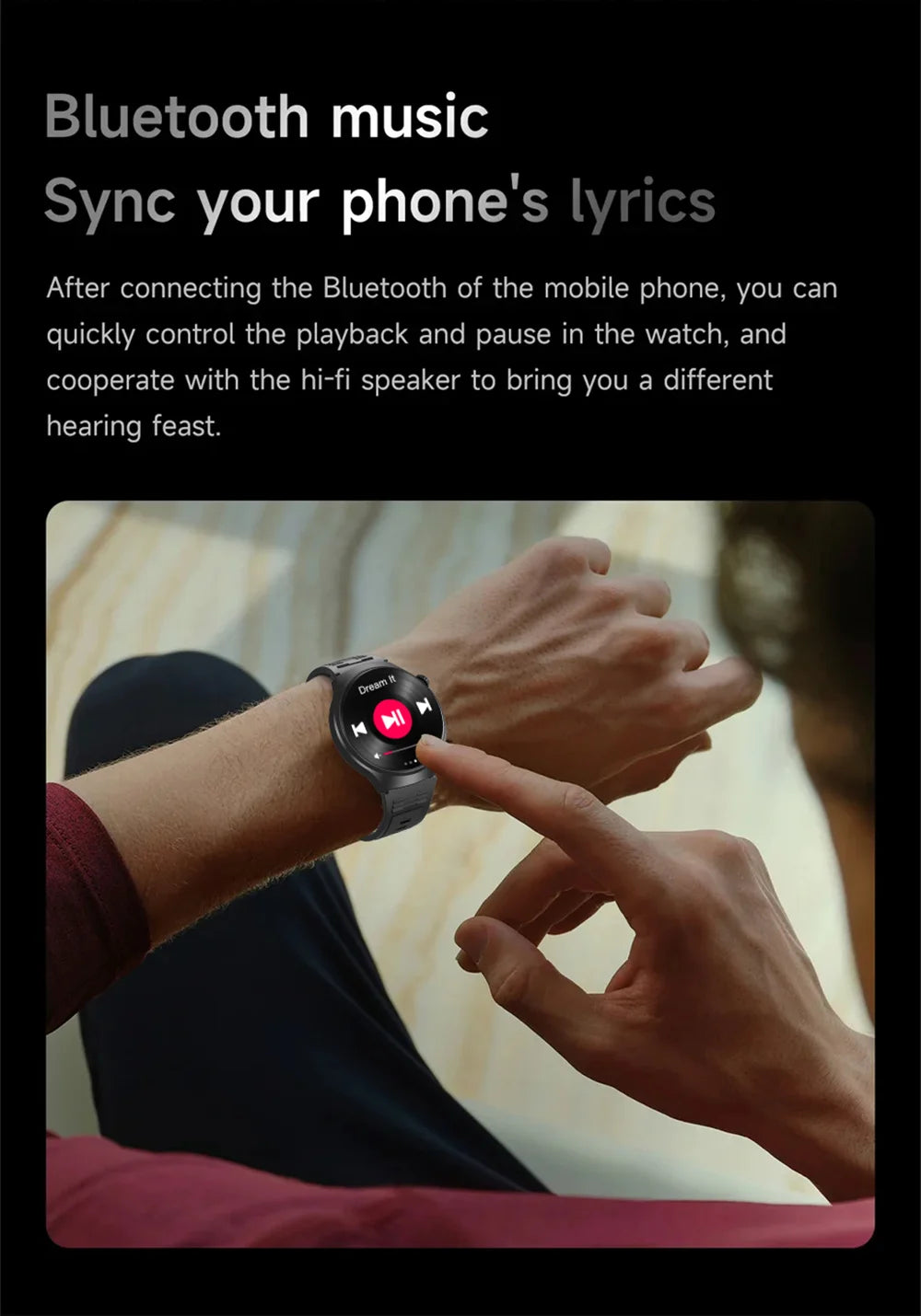 Men's Smart Watch HD Display
