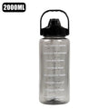 Water Bottle with Time Marker