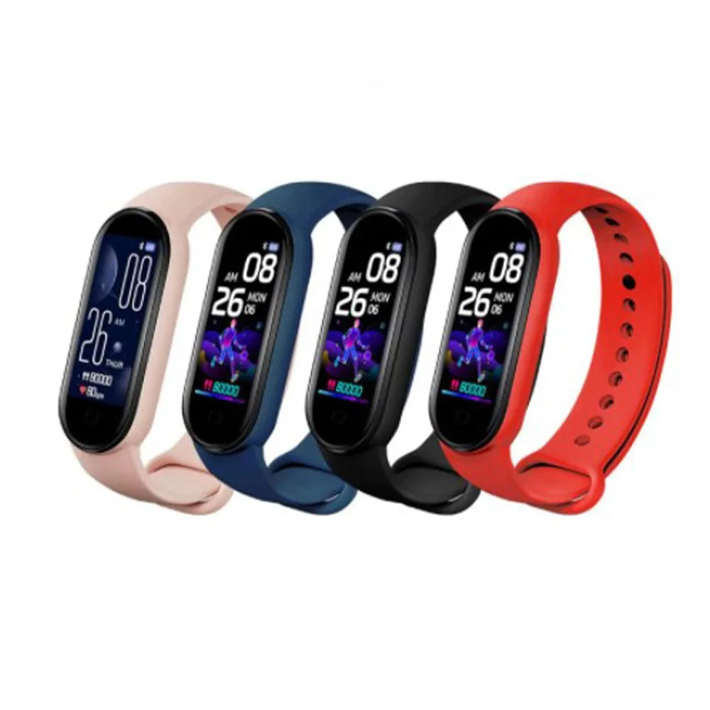 Mens Woman M5 Fitness Sport Wrist Pedometer