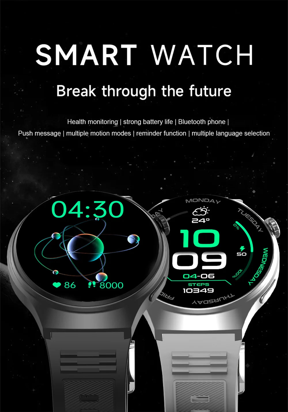 Men's Smart Watch HD Display
