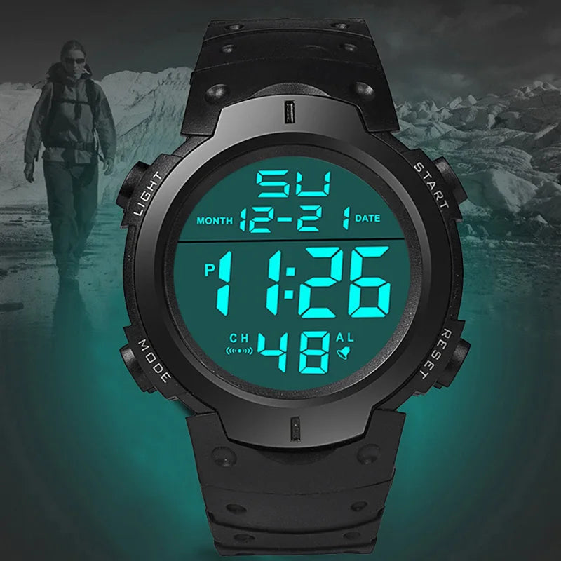 Men's Sport LED Digital Watch