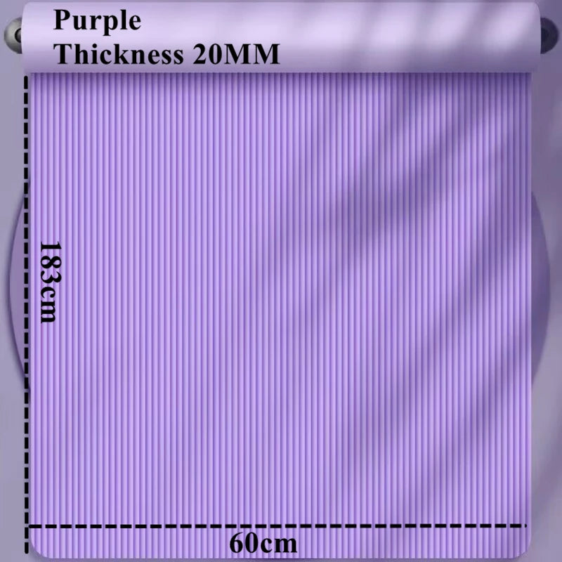 20MM 183×60cmThick Yoga Mats Anti-slip