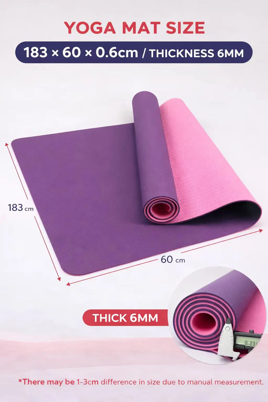 Yoga Mats Anti-slip Sport Fitness Mat